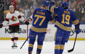 NHL: Peterka scores first goal against Stützles Senators