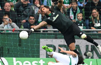 Football: Explosive photos: Werder Bremen distances...