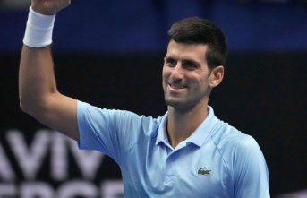 Tennis: Final success against Cilic: Djokovic wins...