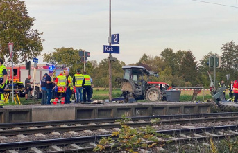 Accident: TGV crashes into tractor: railway line blocked...