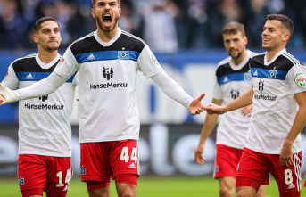 2nd league: HSV stays tuned to Darmstadt - home bankruptcy...