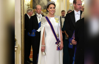 King Charles III's first state banquet: Princess...