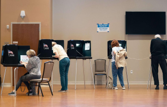 US midterm elections: Some technical problems: voting...