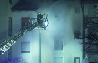 Peißenberg: Two dead in a fire in an apartment building...