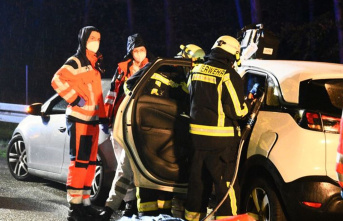 Bergstraße: Five seriously injured in a collision...