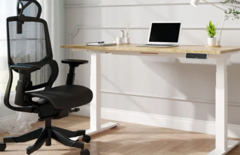 Test: A height-adjustable desk that turns the living...