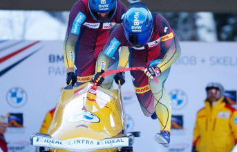 Two-man bobsleigh: Premiere victory in the World Cup...