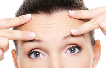 Without Botox: What helps against forehead wrinkles?...