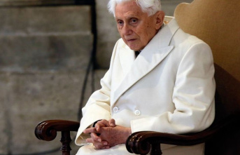 Catholic Church: Vatican: Pope Emeritus Benedict XVI....