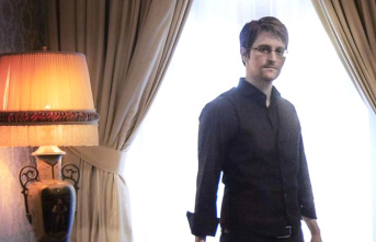 End of an odyssey: Edward Snowden takes an oath and...