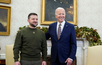 USA - Ukraine: Selenskyj in Washington - Biden pledges...