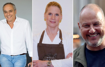 TV chefs: Christian Rach, Cornelia Poletto and Frank...