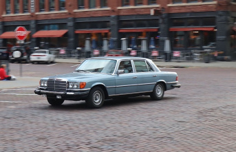 Fascination: Mercedes S-Class of the W116 generation:...