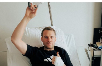 After a ski tour accident: Neuer's ski accident...
