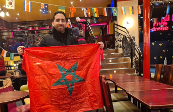 World Cup semifinals: A night with Moroccan fans in...