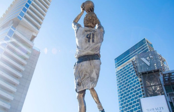 NBA: Basketball idol Dirk Nowitzki honored with statue...
