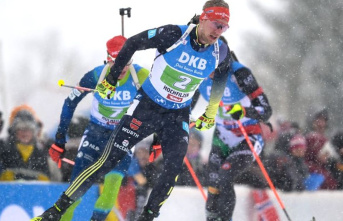 Winter sports: Biathlon relay at the World Cup in...