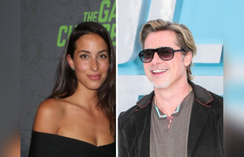 Brad Pitt and Ines de Ramon: joint after-show visit...