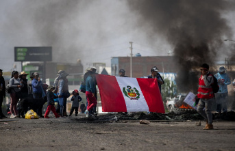 Partly violent unrest: In Peru, the citizens are demanding...