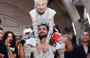 British fashion designer: Vivienne Westwood, the punk...