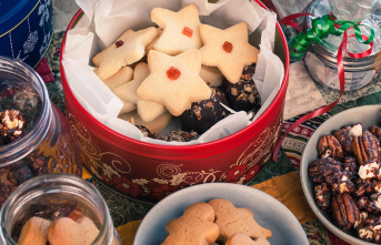 Christmas baking: storing cookies: this way your Christmas...