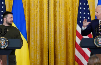 Zelenskyy in Washington: Biden: Ukrainian freedom...