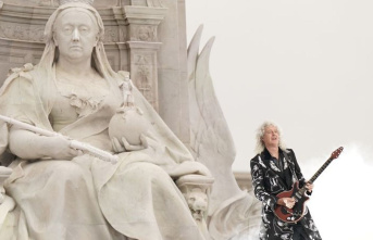 Accolade: Queen guitarist Brian May is knighted