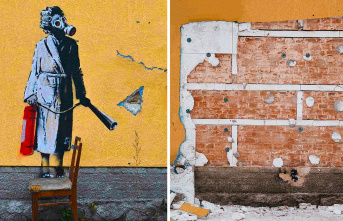 Street art legend: Police prevent theft of Banksy...