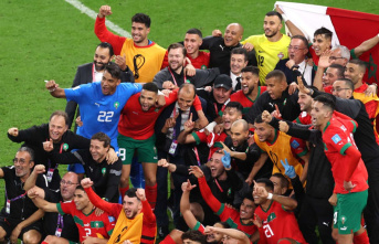 Reached World Cup semi-finals: Morocco celebrates...