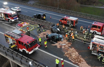 Northern Thuringia: Three dead in wrong-way driver...