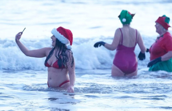 Environment: Christmas bathing fun in the UK threatened