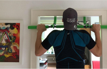 Strength training at home: pull-up bars for the door:...