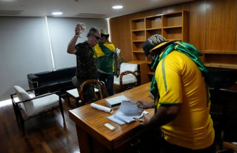 South America: Police take control of government buildings...