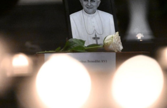 Vatican: Commemoration of Benedict XVI - Preparation...