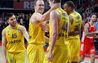 Basketball Bundesliga: Alba Berlin wins pursuer duel...