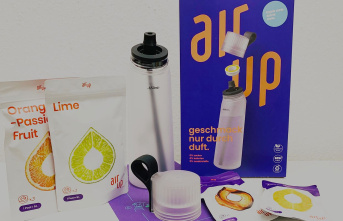 Flavored water: Air up in a practical test: How does...
