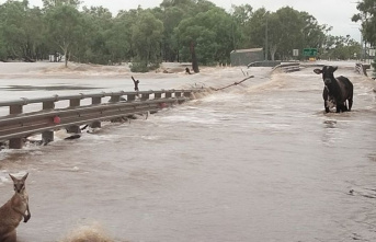 Storm: flood of the century in Australia's Kimberley...