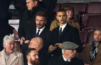Football: Beckham's son Romeo kicks back in England