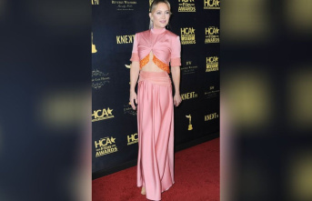 Kate Hudson: She inspires in a colorful cut-out dress