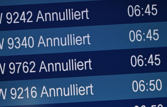 Air traffic: Warning strike at the largest NRW airports...