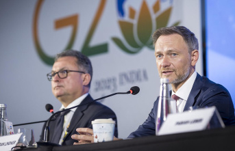 Meeting of the G20 finance ministers: Christian Lindner...