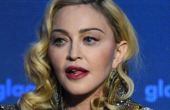 Pop superstar: Madonna says goodbye to deceased brother