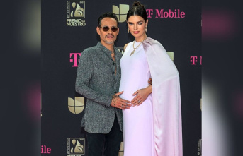 Marc Anthony and Nadia Ferreira: Baby happiness on...