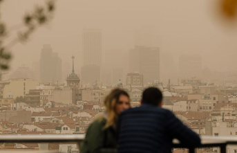 Weather: First Sahara dust of the year blows over...