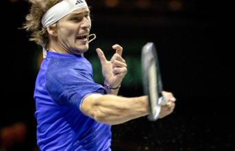 Tennis: Zverev continues after a strong effort at...