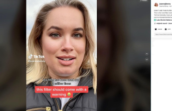 TikTok: This face is fake: Why a new filter can be...