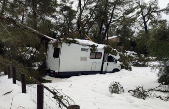 Storm: More than a meter of snow: Mallorca asks the...