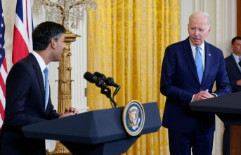State visit: Biden and Sunak reiterate support for Ukraine