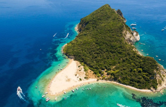 Mediterranean Paradise: Marathonisi: The Greek island...
