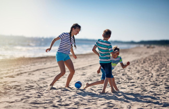 10 ideas: Beach games: These games defy wind, waves and sand
